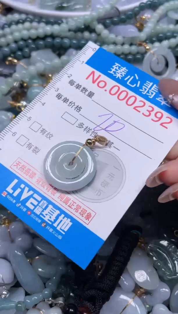 颈饰未镶嵌翡翠2392