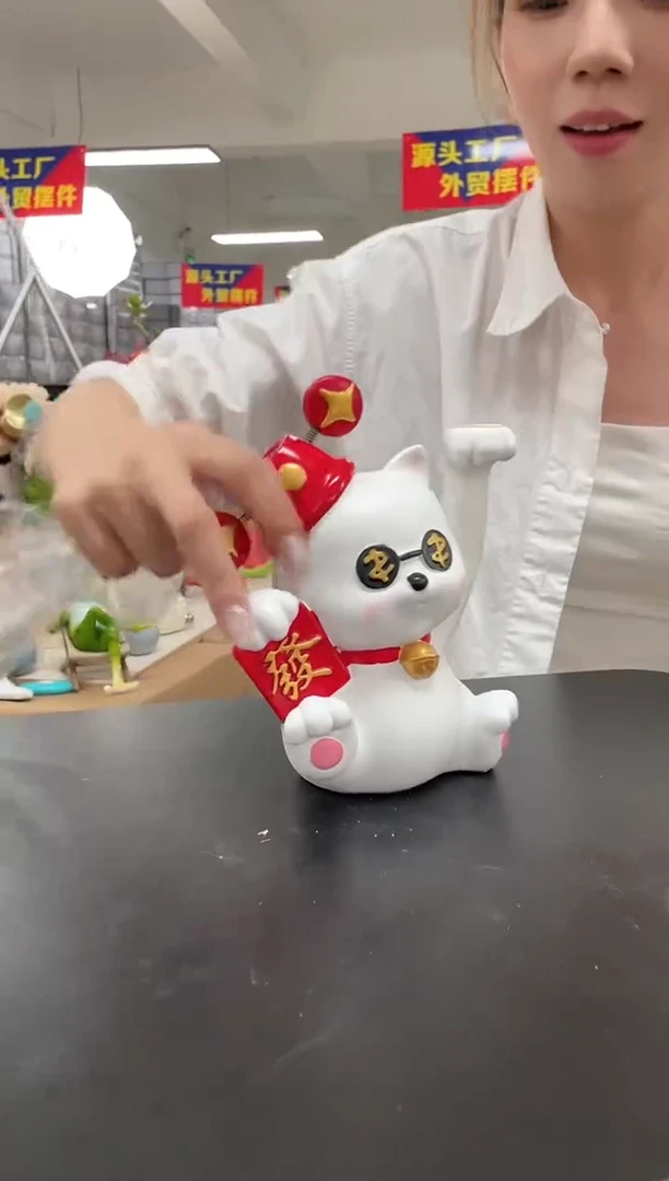 树脂【孤品仅一件】招财猫1111