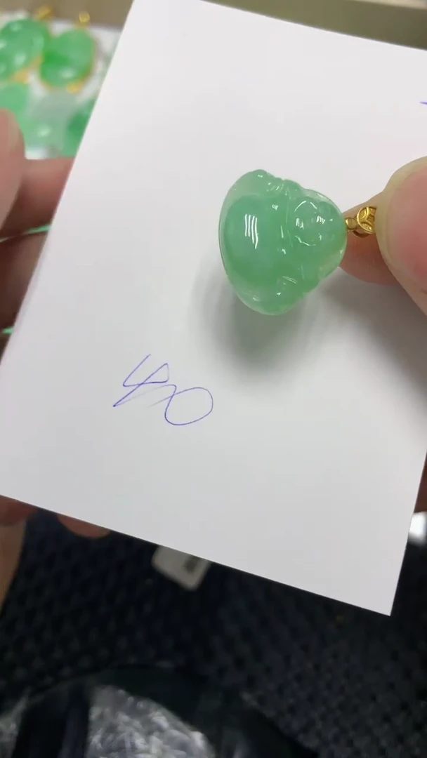 颈饰未镶嵌翡翠缅甸A货翡翠