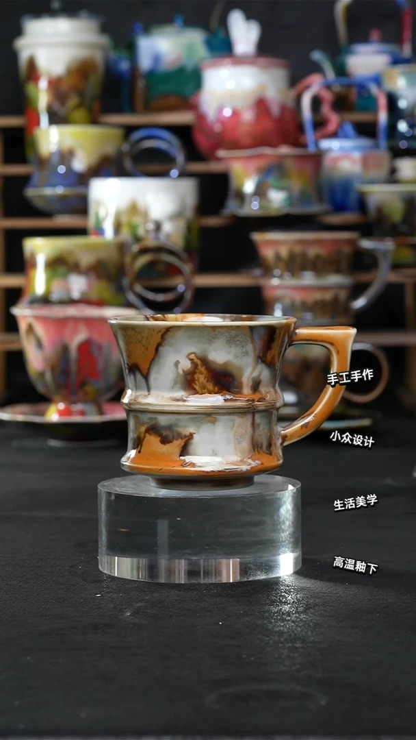 设计师款景德镇森涩手创陶瓷（食品级）843