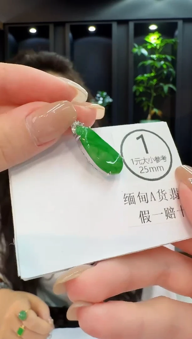 吊坠(不含链)未镶嵌翡翠 缅料A货/支持复检/一件