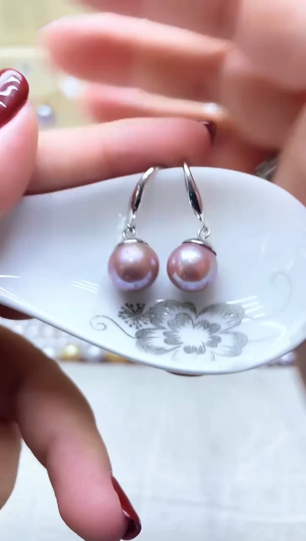 【闪购商品】淡水珍珠耳饰未镶嵌1