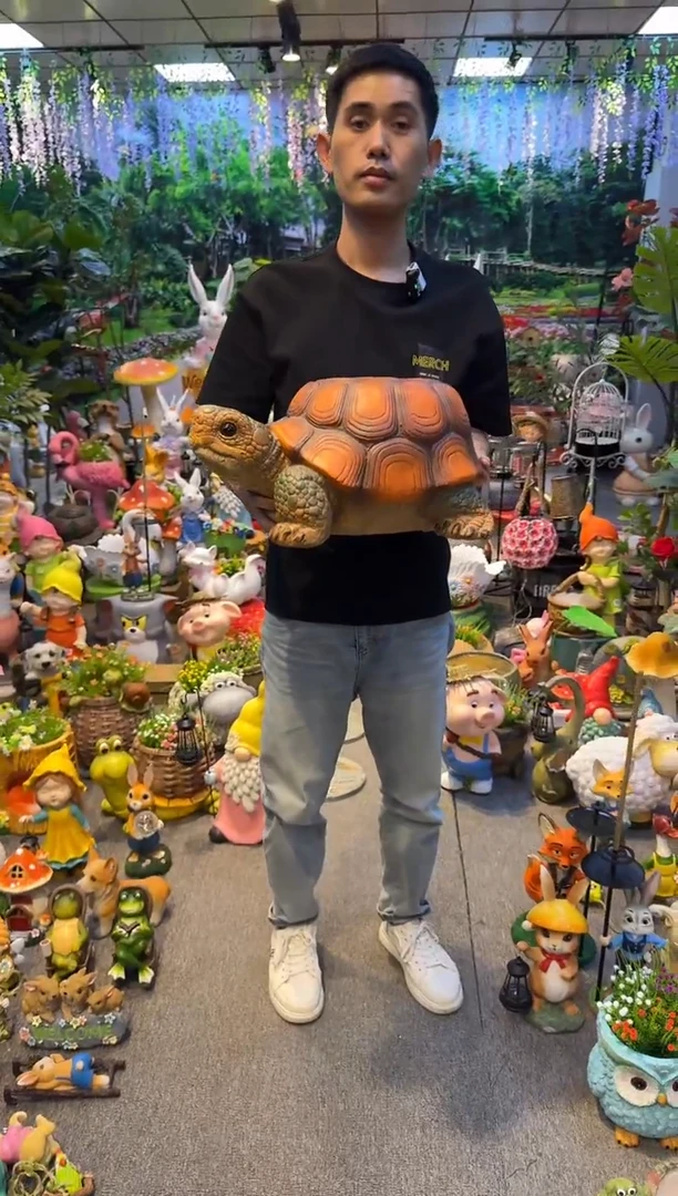 无花朵花园庭院摆件&00&