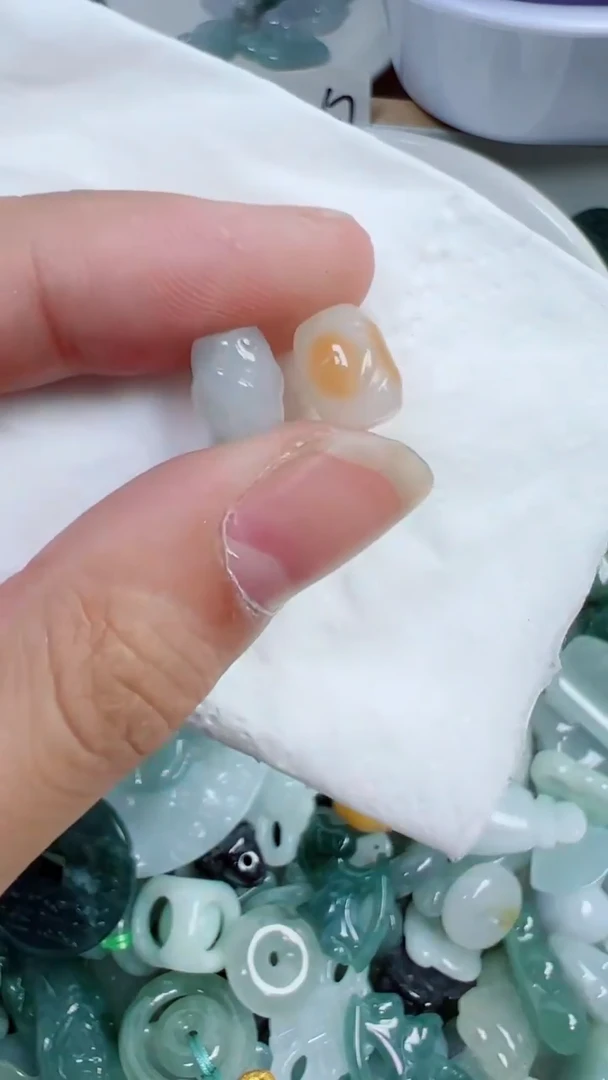散珠翡翠346号链接，A货翡翠