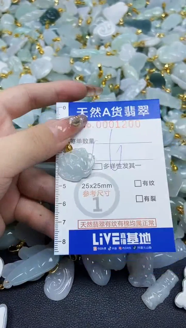 翡翠未镶嵌颈饰天然A货翡翠
