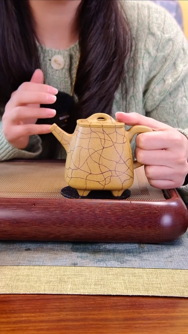 茶壶紫砂潮**落徐记福康 原矿紫砂 7