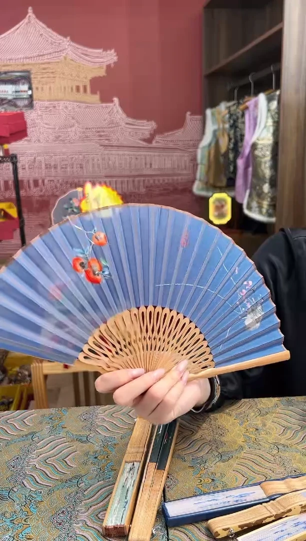 【闪购商品】刺绣苏绣非遗双面绣折扇