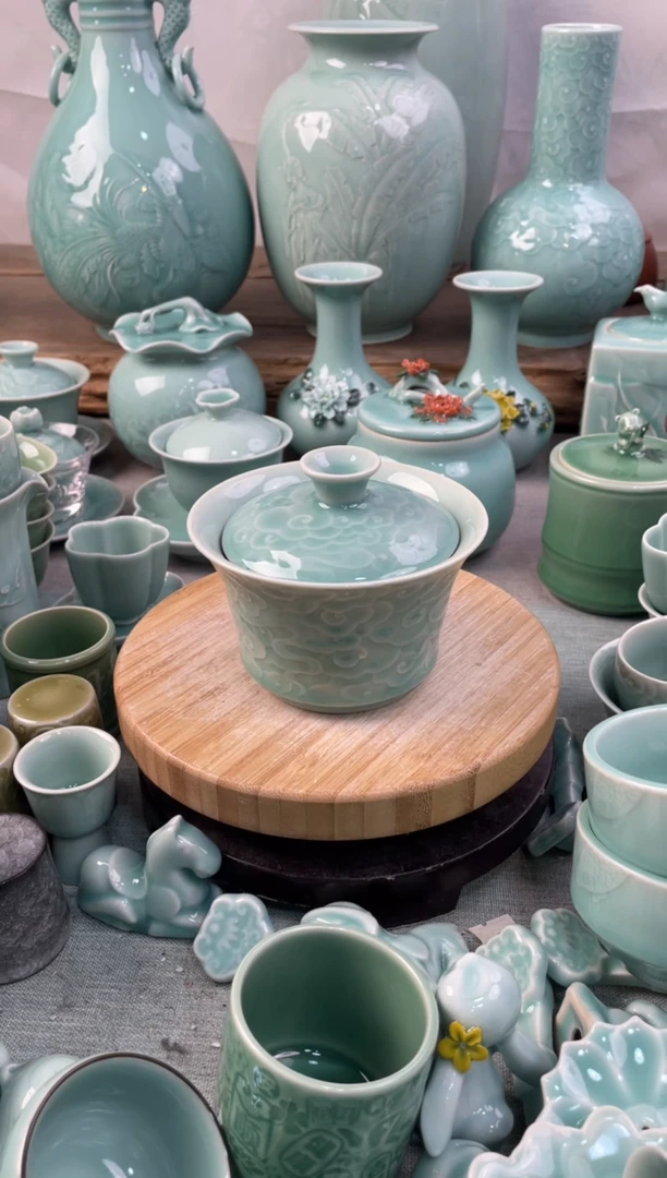【闪购商品】纯手工 福利款 慧仙青瓷 瓷器