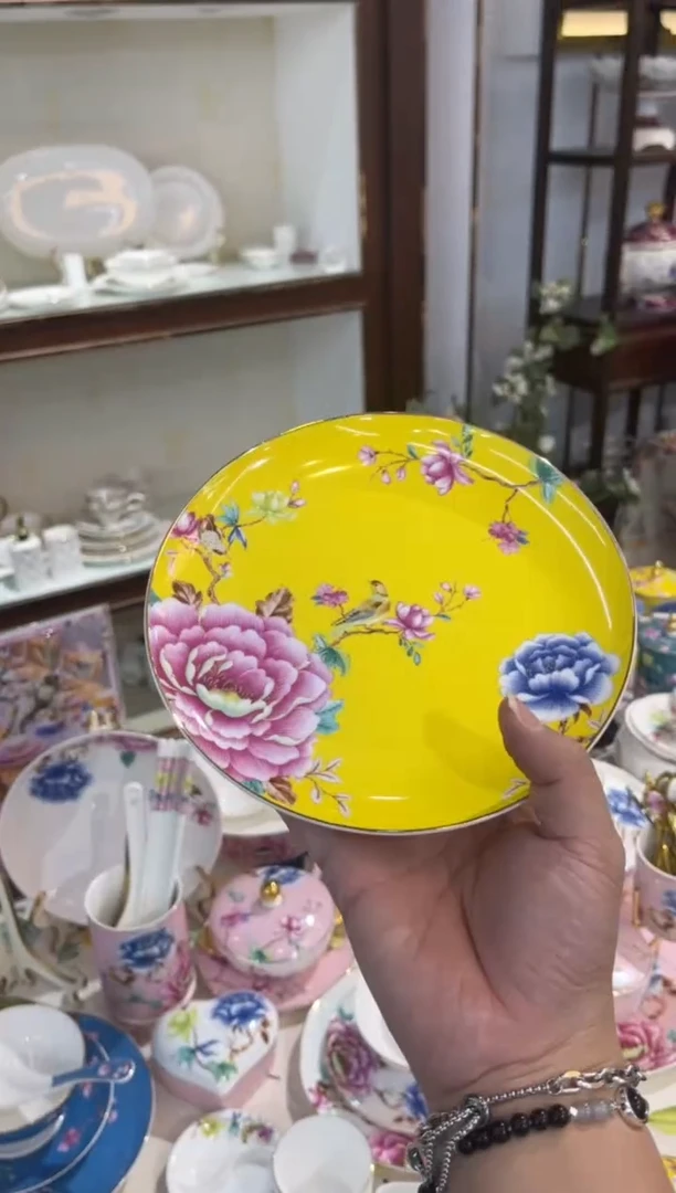 45%以上骨粉骨瓷7英寸平盘