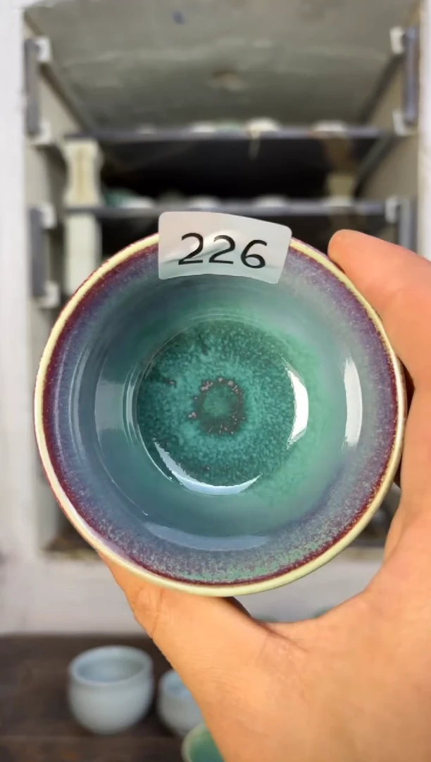 【闪购商品】摆件钧瓷窑变精品茶器