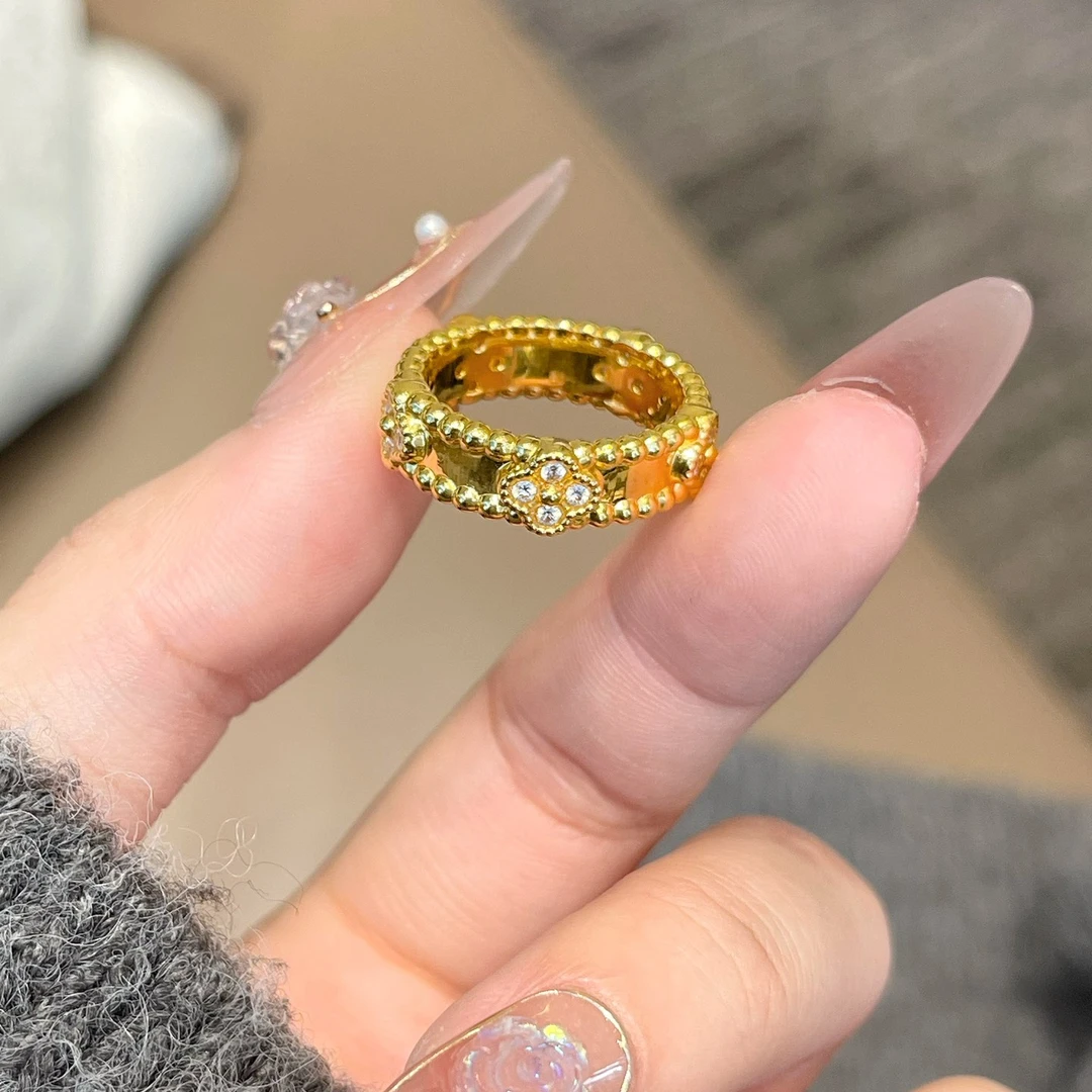 【工厂直出】足金999万花筒戒指FJ325戒指足金999