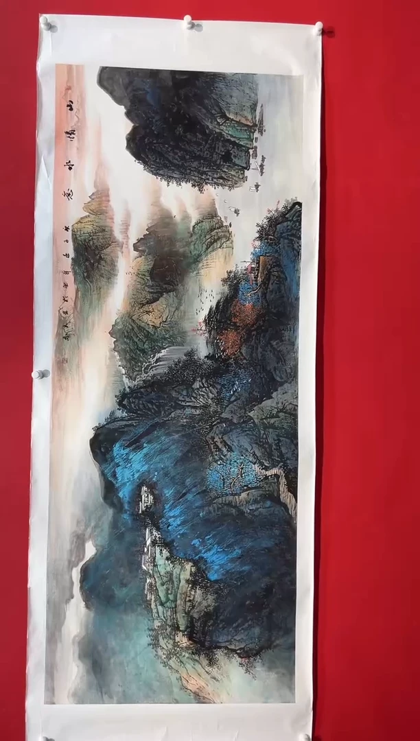 国画画家陆远华手绘国画
