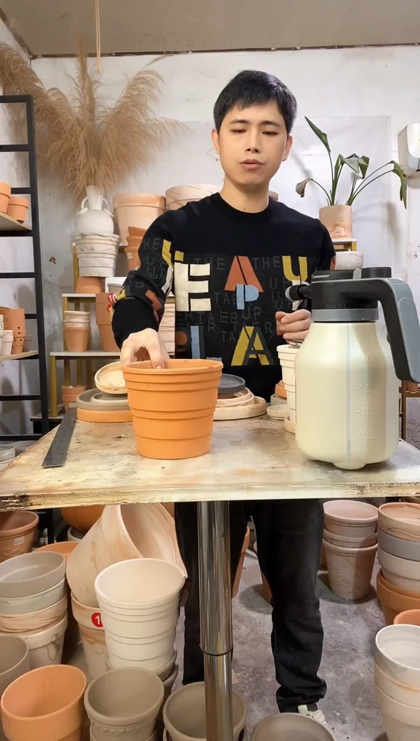 15*14红色竹节 1盆无托