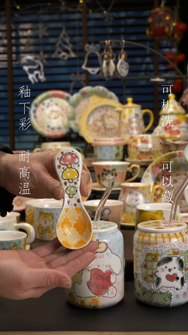 【闪购商品】【原创设计】景德镇手绘陶瓷