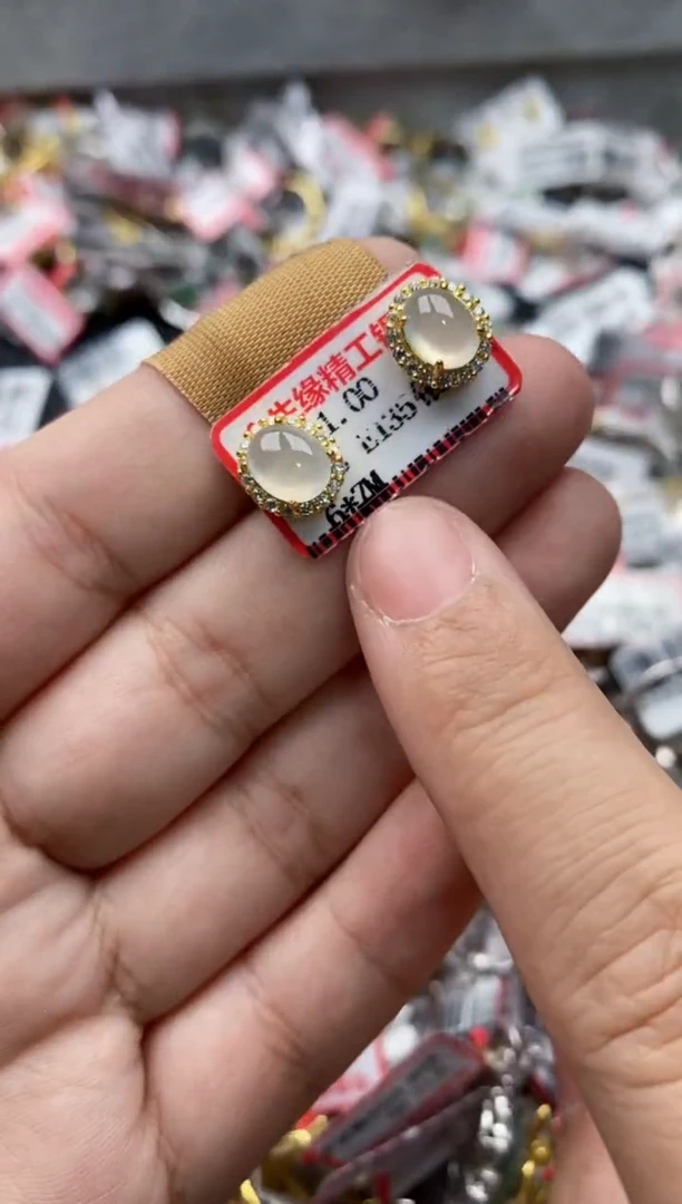 【闪购商品】翡翠戒指银S925镶嵌666666---4