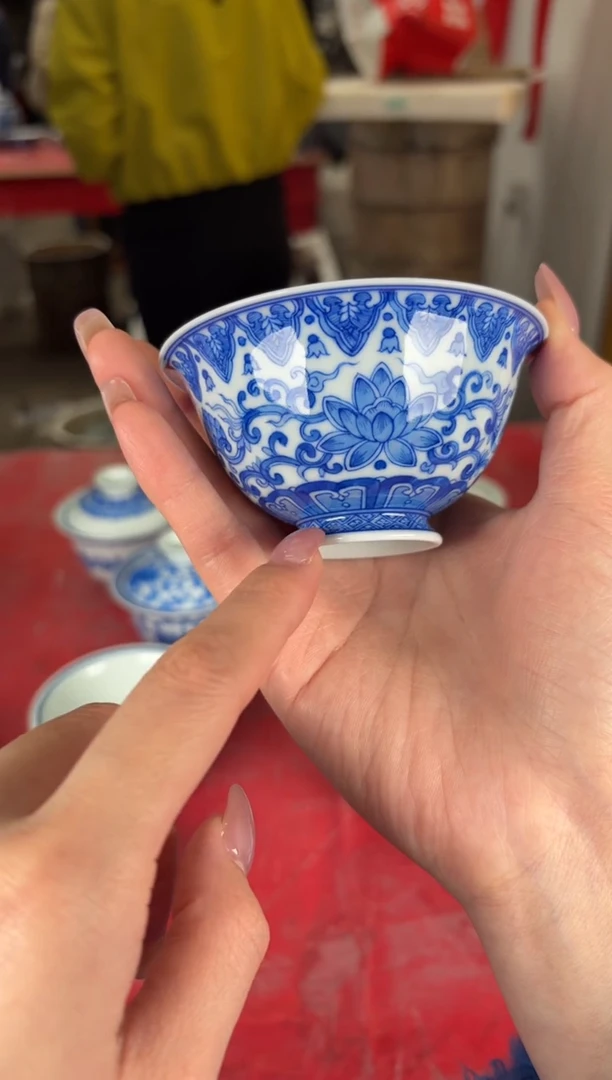 瓷片看山柴窑青花看山柴窑青花