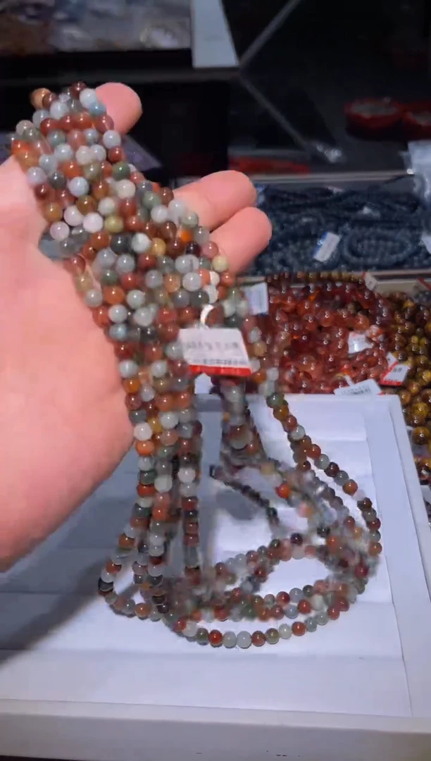 未镶嵌手链水晶L6-彩兔毛多圈多样性发其一