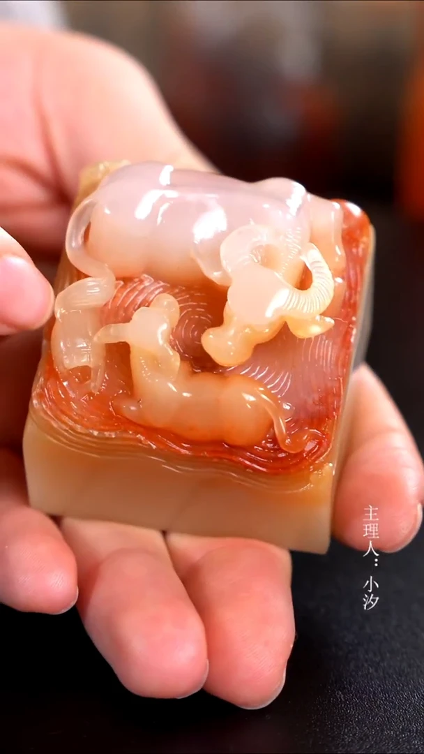 寿山石福****》寿山石印章