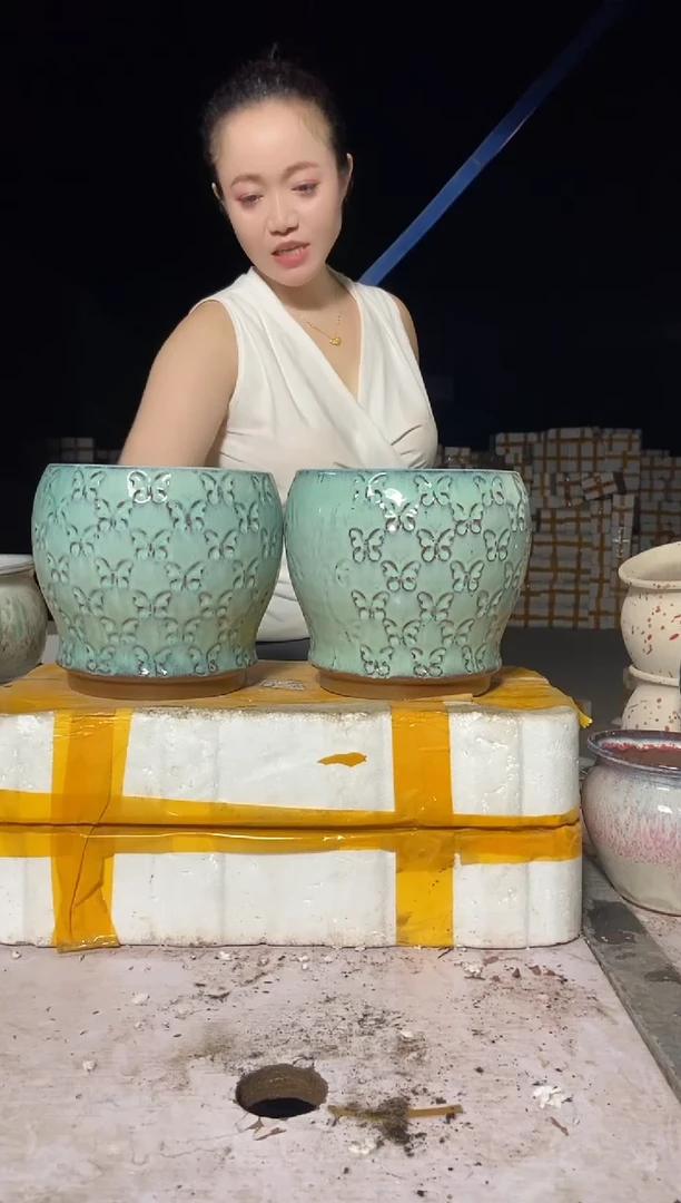 宜兴紫砂粗陶花盆18/19