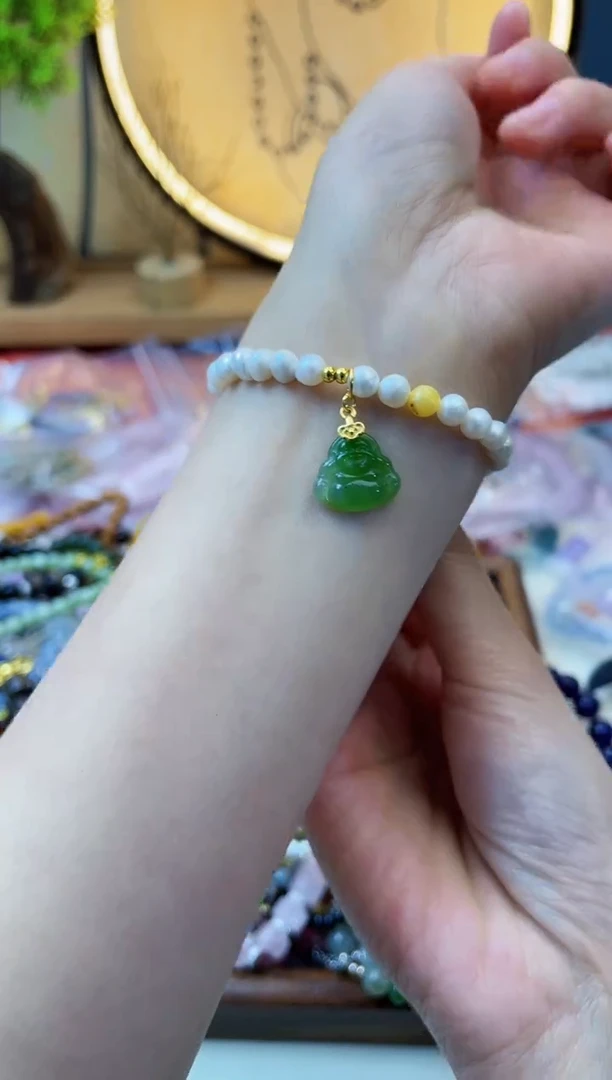 【闪购商品】淡水珍珠手绳银S925镶嵌235