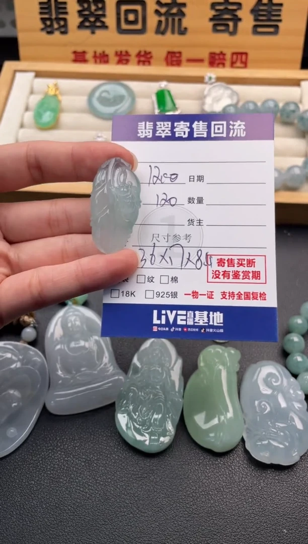 颈饰未镶嵌翡翠10147503