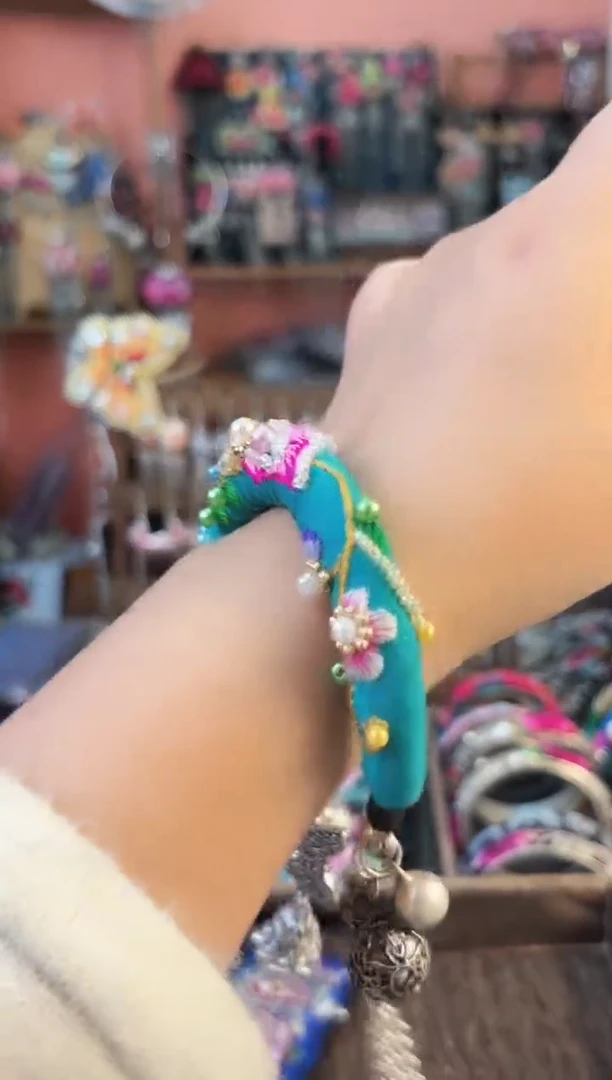 织绣艺枝独绣手工饰品141