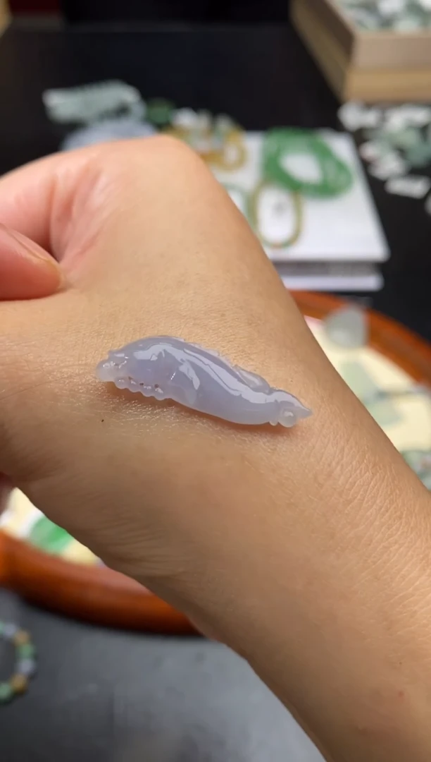 定制翡翠未镶嵌翡翠毛货~