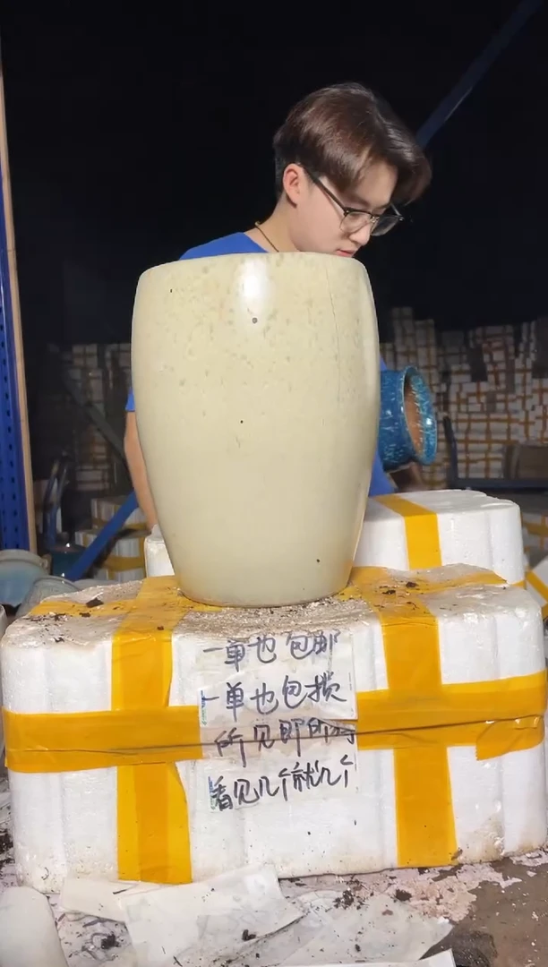 紫砂花盆宜兴紫砂粗陶花盆21*32