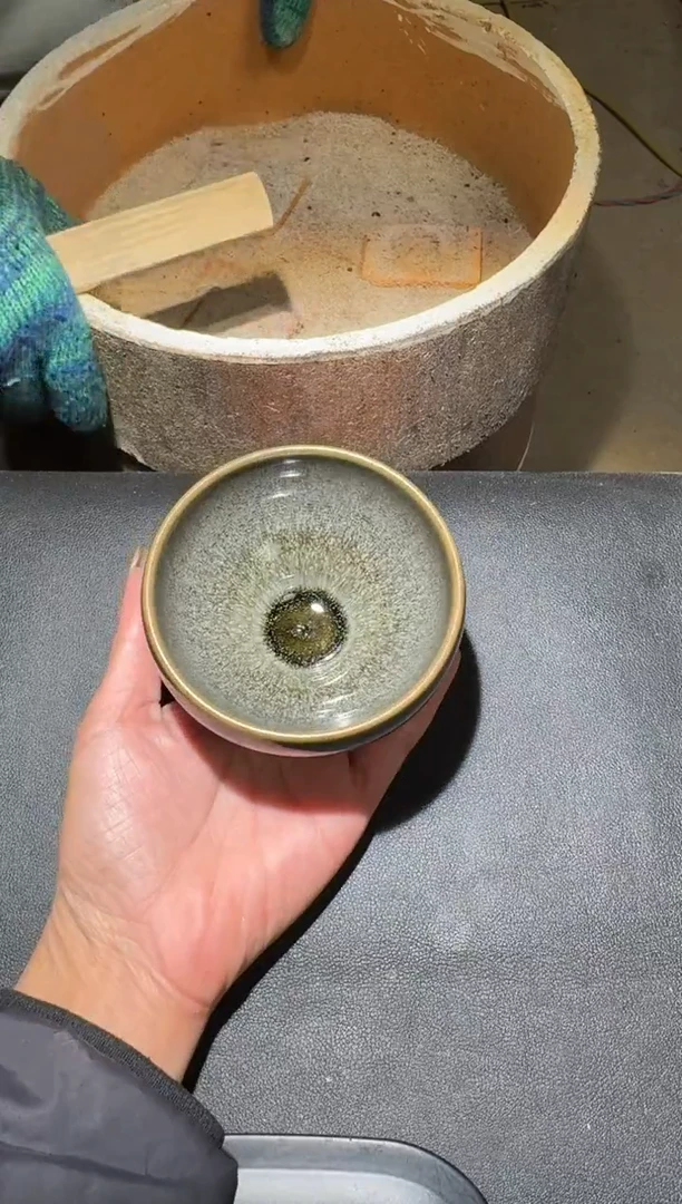 茶盏黎跃龙龙窑柴烧114