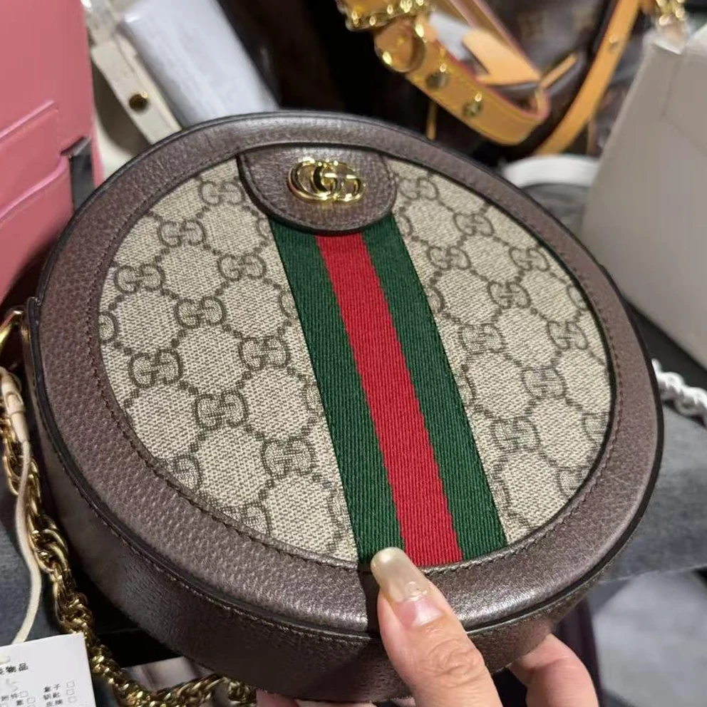 99新 GUCCI/古驰 GUCCI/古驰 小圆包米色