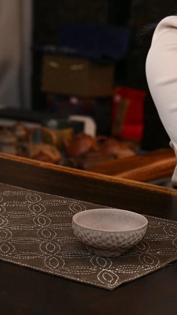 【闪购商品】紫砂茶壶白段莲花台杯50cc