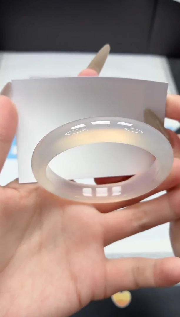 石英质玉手镯未镶嵌4/荔枝56.5