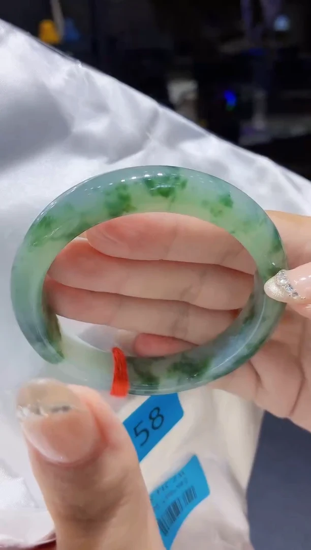 未镶嵌手镯翡翠翡翠手镯58