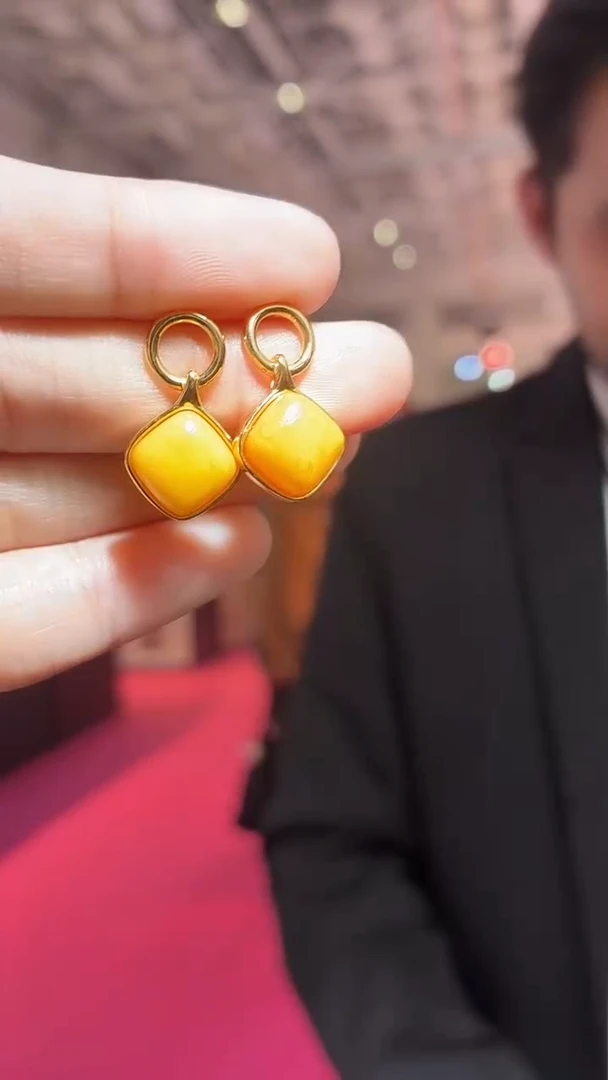 琥珀银S925镶嵌珠宝奇石（扎德严选）