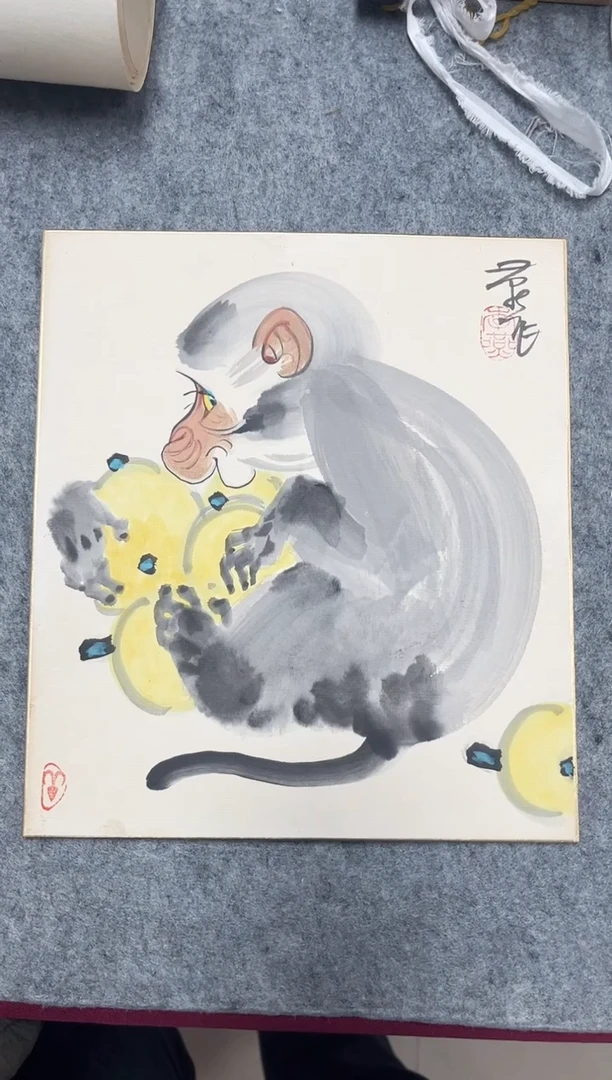 国画LY   画心  34x34