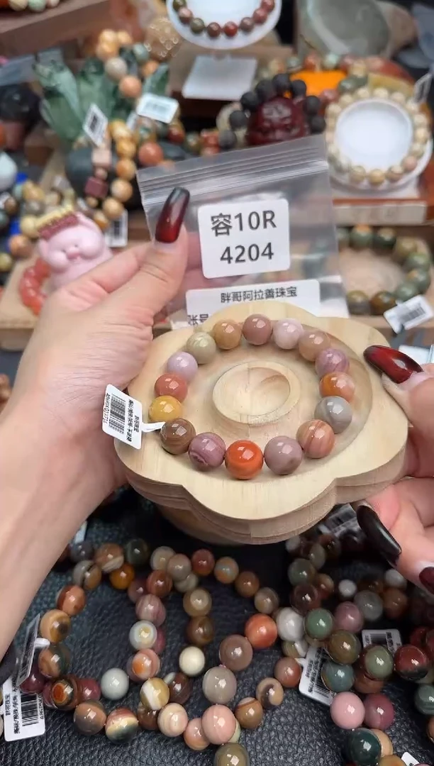 【闪购商品】石英质玉手链未镶嵌10R4204