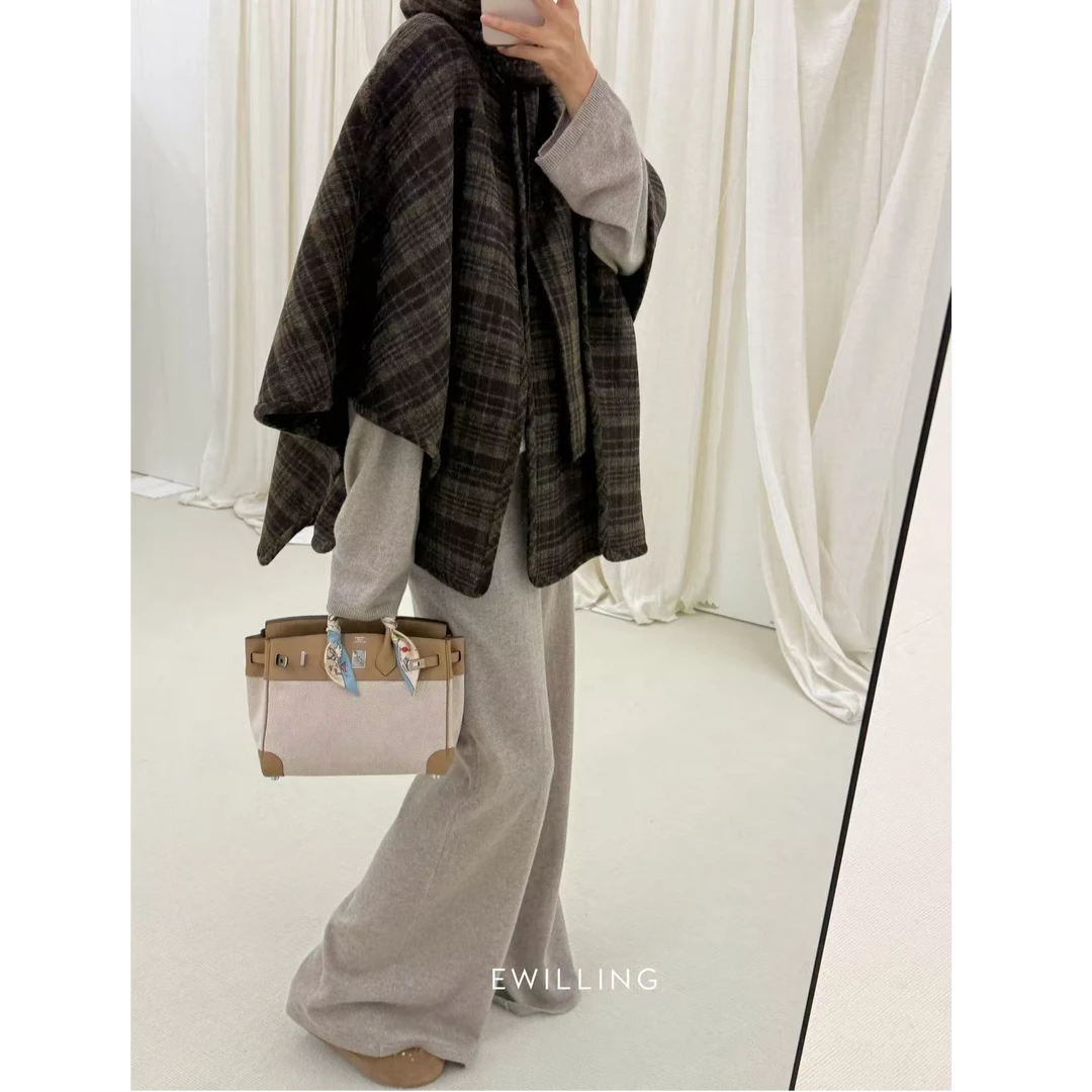 viktoria chan围巾领式外套