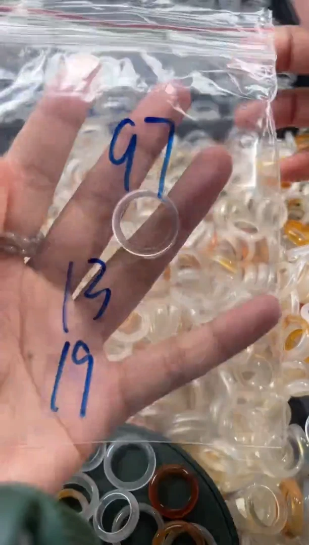 玛瑙/玉髓戒圈未镶嵌97