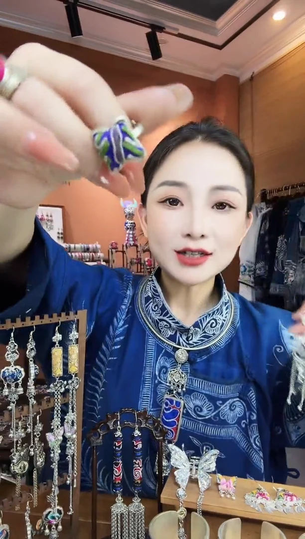 刺绣纯手工民族风戒指