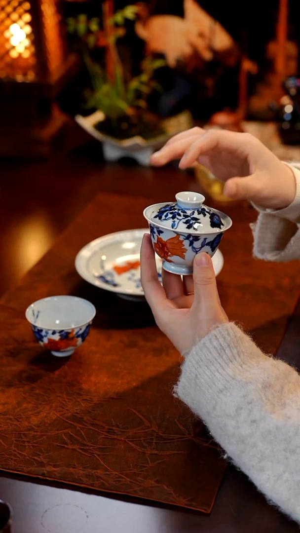 ·盖碗············