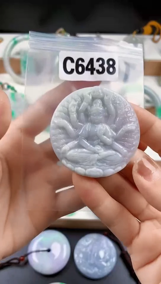 颈饰未镶嵌翡翠天然翡翠吊坠挂件