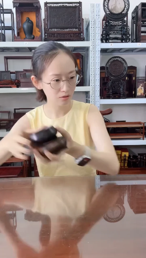 风车木（黑檀木）香炉2个