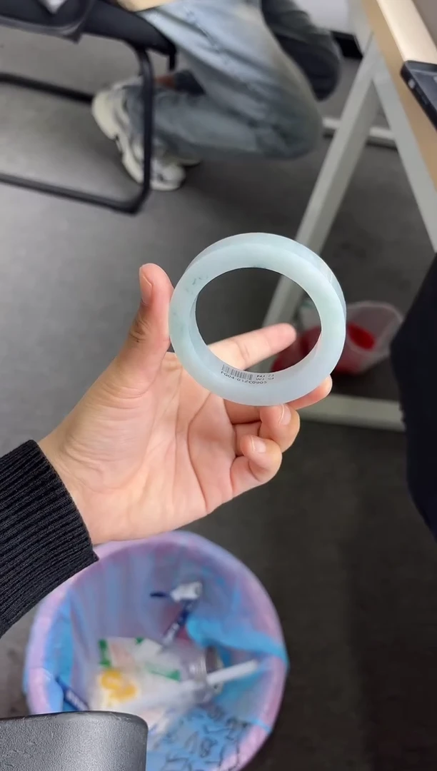 未镶嵌手镯定制翡翠辰***1手镯