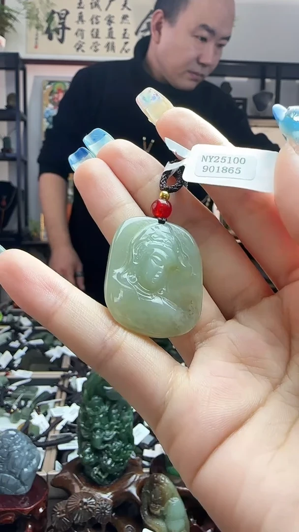 未镶嵌和田玉挂件1865