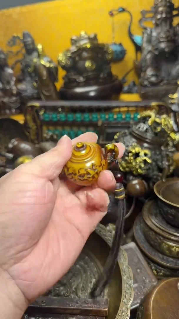 铜器摆件收收藏藏