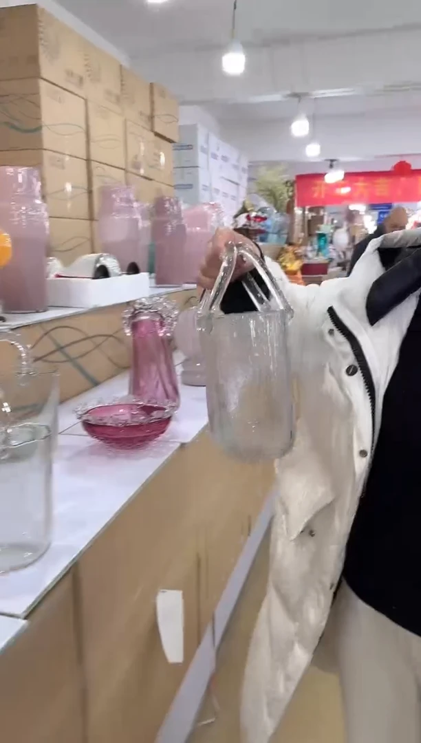 【闪购商品】无铅玻璃美全花器-j-早14