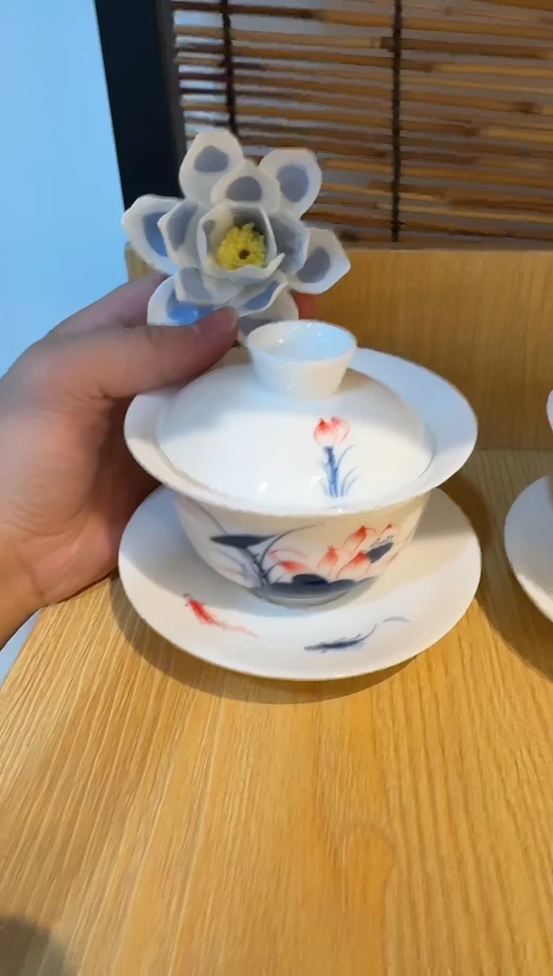 陶瓷陶瓷手捏花