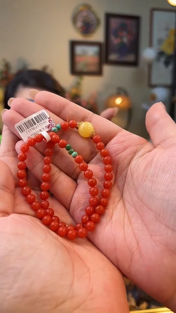 未镶嵌手链南红玛瑙成品