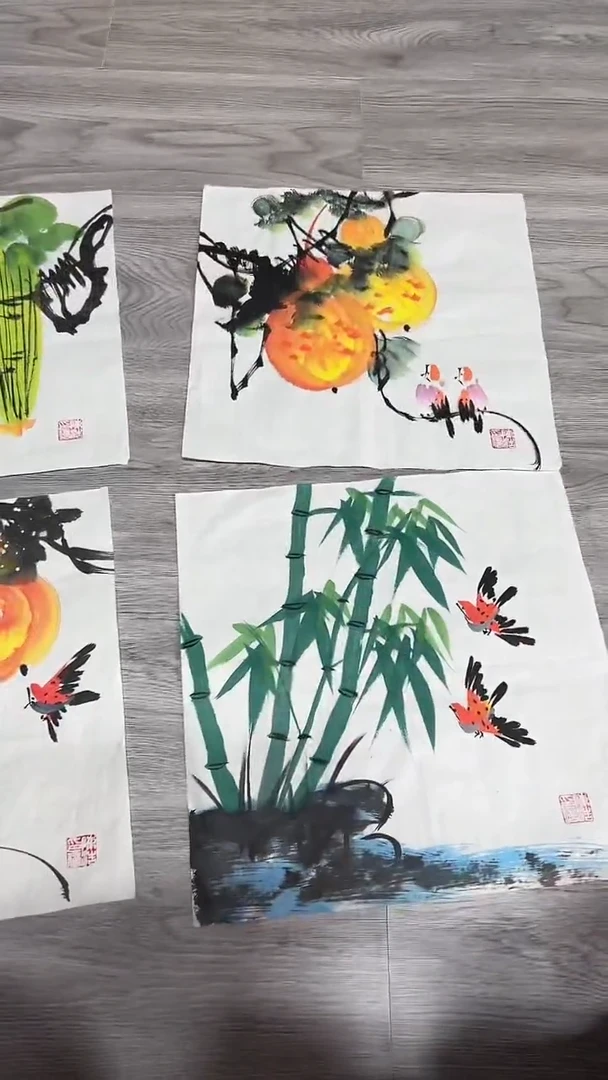 手绘国画欣赏鉴赏99999