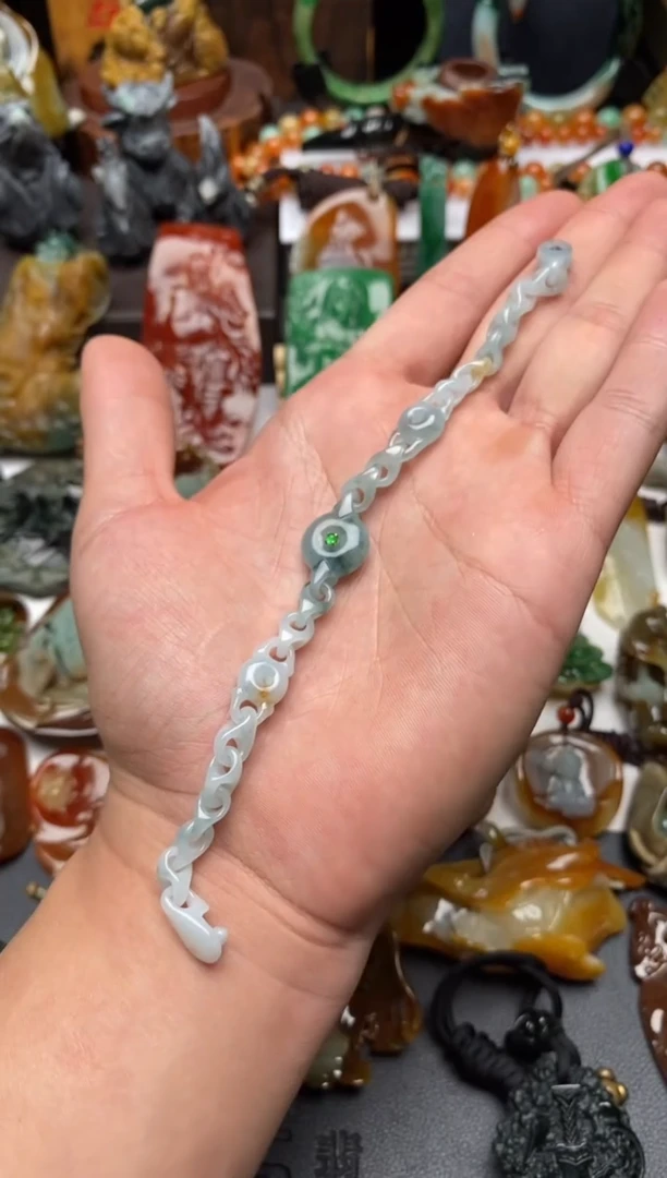 颈饰未镶嵌翡翠超性价比女款龙骨链